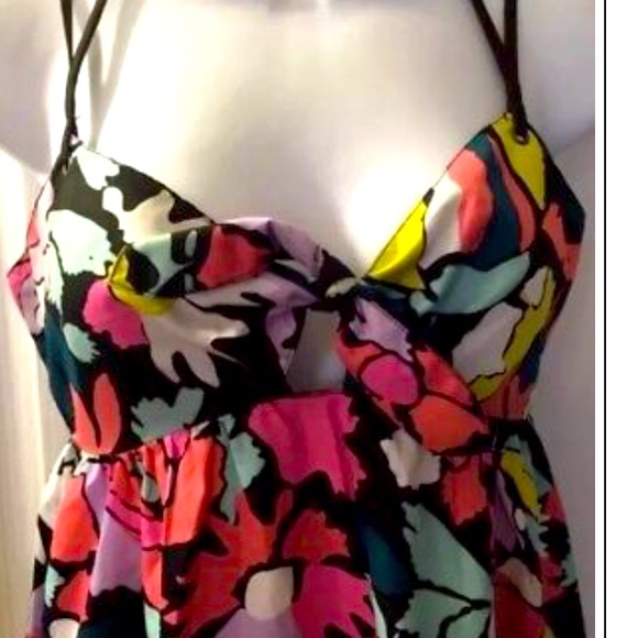 ROXY Bright Floral Dress. - Picture 3 of 4